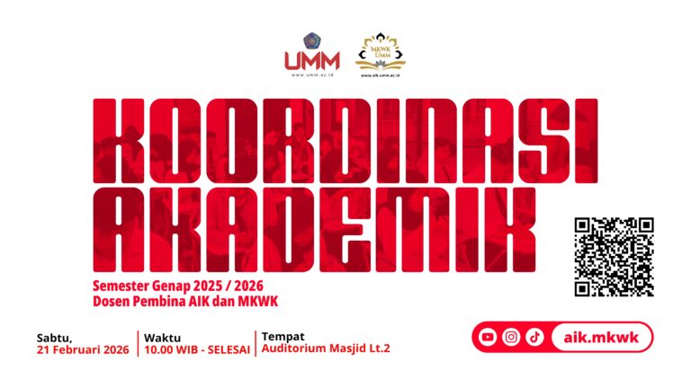 Koordinasi Akademik Dosen Pembina AIK & MKWK